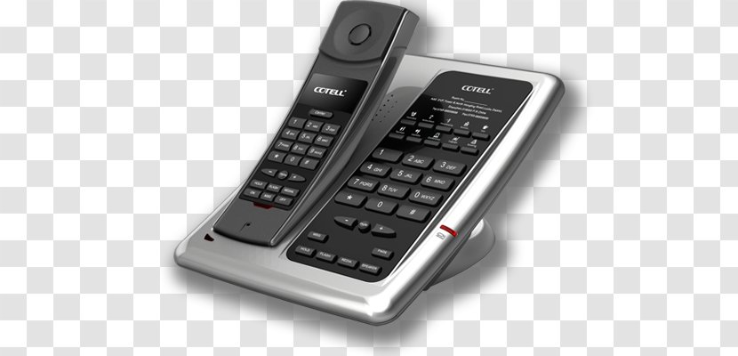 Numeric Keypads Cordless Telephone Mobile Phones - Panasonic - Digital Enhanced Telecommunications Transparent PNG