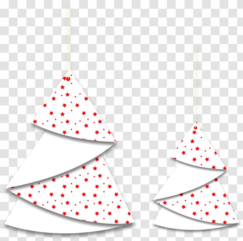 Christmas Tree Decoration - Polka Dot Transparent PNG