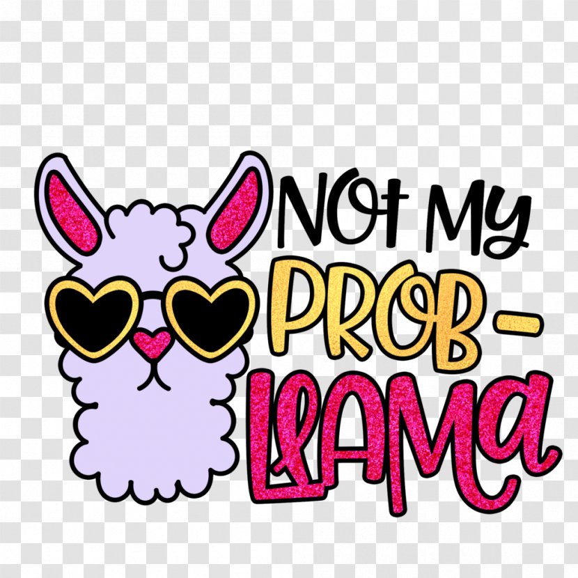 T-shirt Clothing Art Llama - Text Transparent PNG