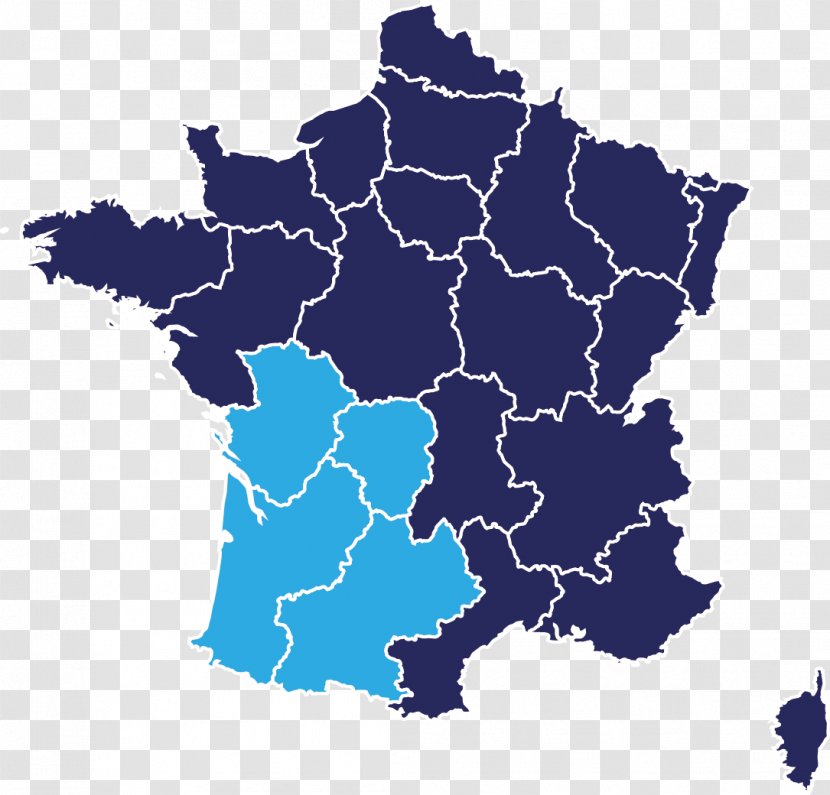 Regions Of France World Map Vector Graphics Transparent PNG