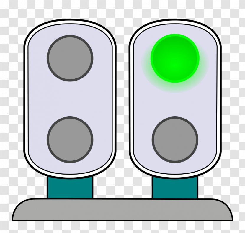 Traffic Light Train Railway Signal Senyal - Red Transparent PNG