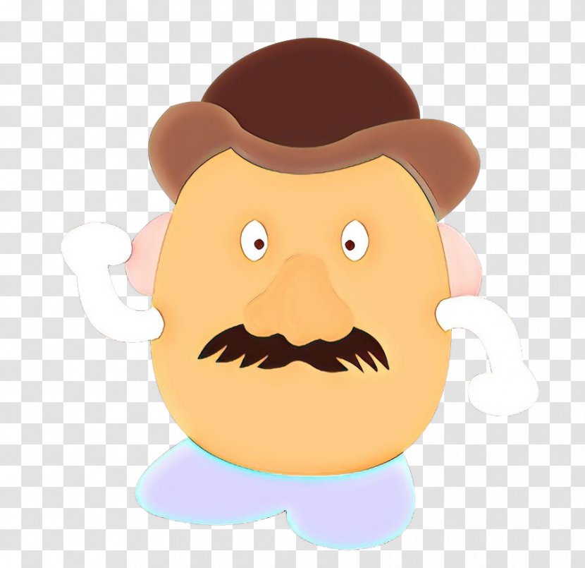 Moustache - Facial Hair - Brown Potato Transparent PNG