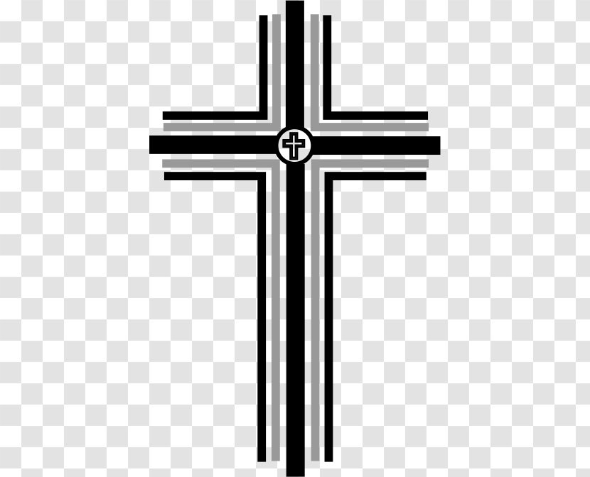 Christian Cross Obituary Funeral Director Julianabergstraße - Line Transparent PNG