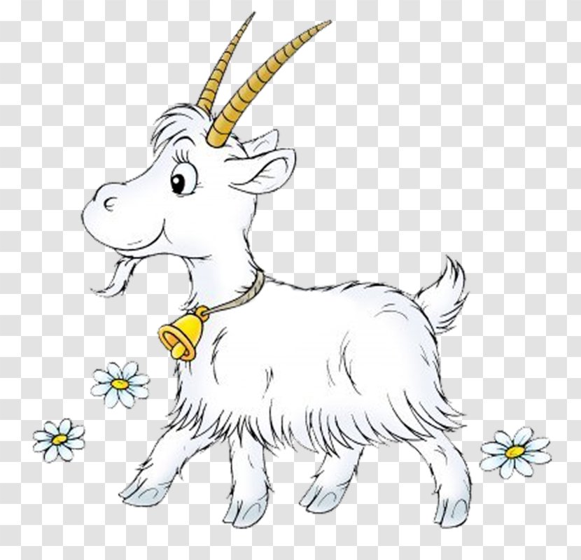 Pygmy Goat Boer Three Billy Goats Gruff Sheep Clip Art - Hand-painted Transparent PNG