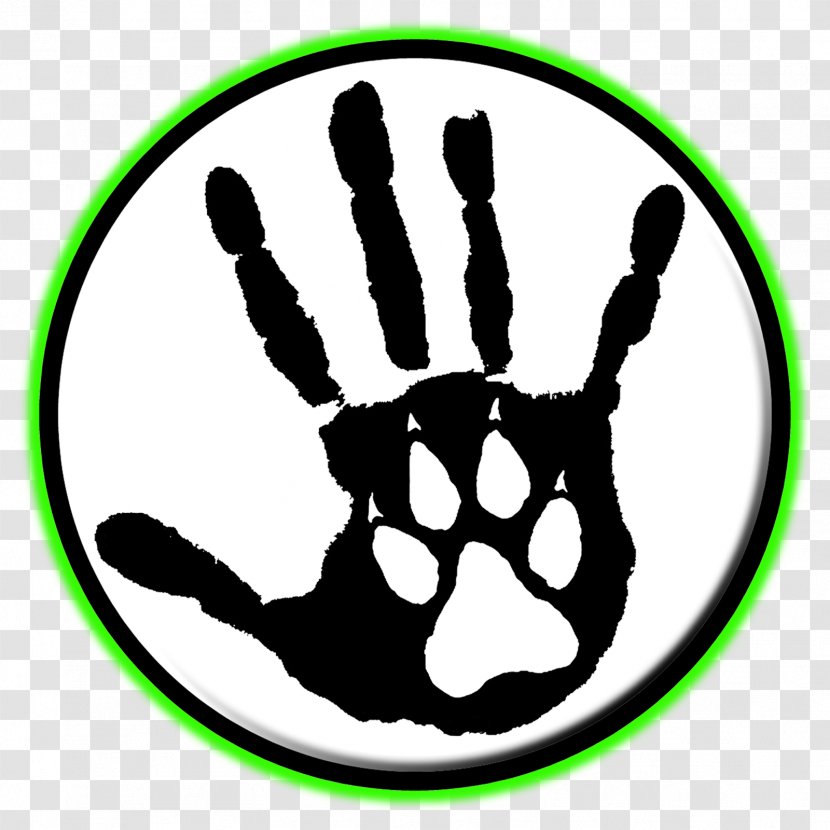 Wolfpac Logo Clip Art - Silhouette - Paw Transparent PNG