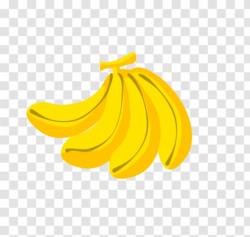 Banana Cartoon Illustration Transparent PNG