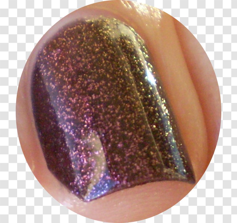 Purple Nail - Glitter - The Characteristic Two Lover Shadow With Sunlite Transparent PNG