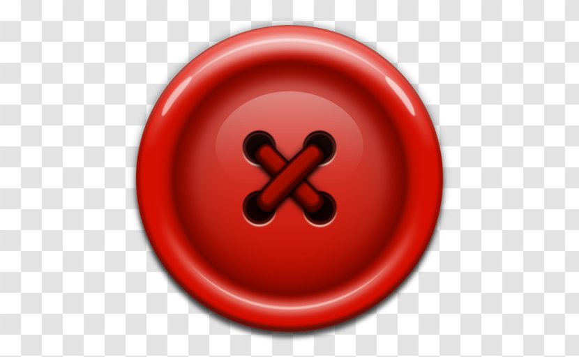Photographic Film Button Red - Symbol - Buttons Transparent PNG