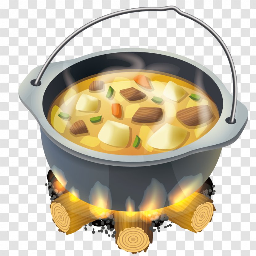 Brunswick Stew Soup Clip Art - Food Cooking Vector Transparent PNG