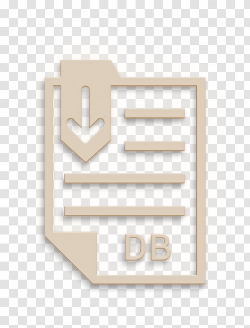 Database File (db) Icon Db - Symbol Heart Transparent PNG