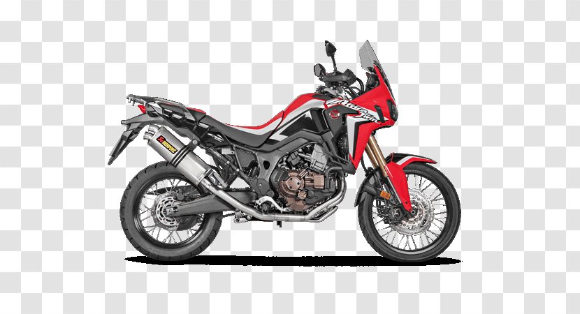 Honda Africa Twin Exhaust System Suzuki Motorcycle - Vehicle Transparent PNG