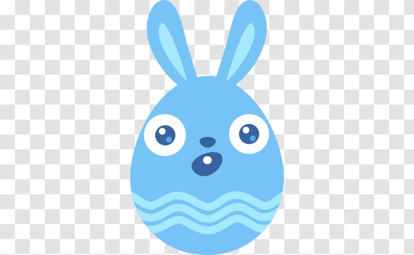 Easter Bunny Emoticon Transparent PNG