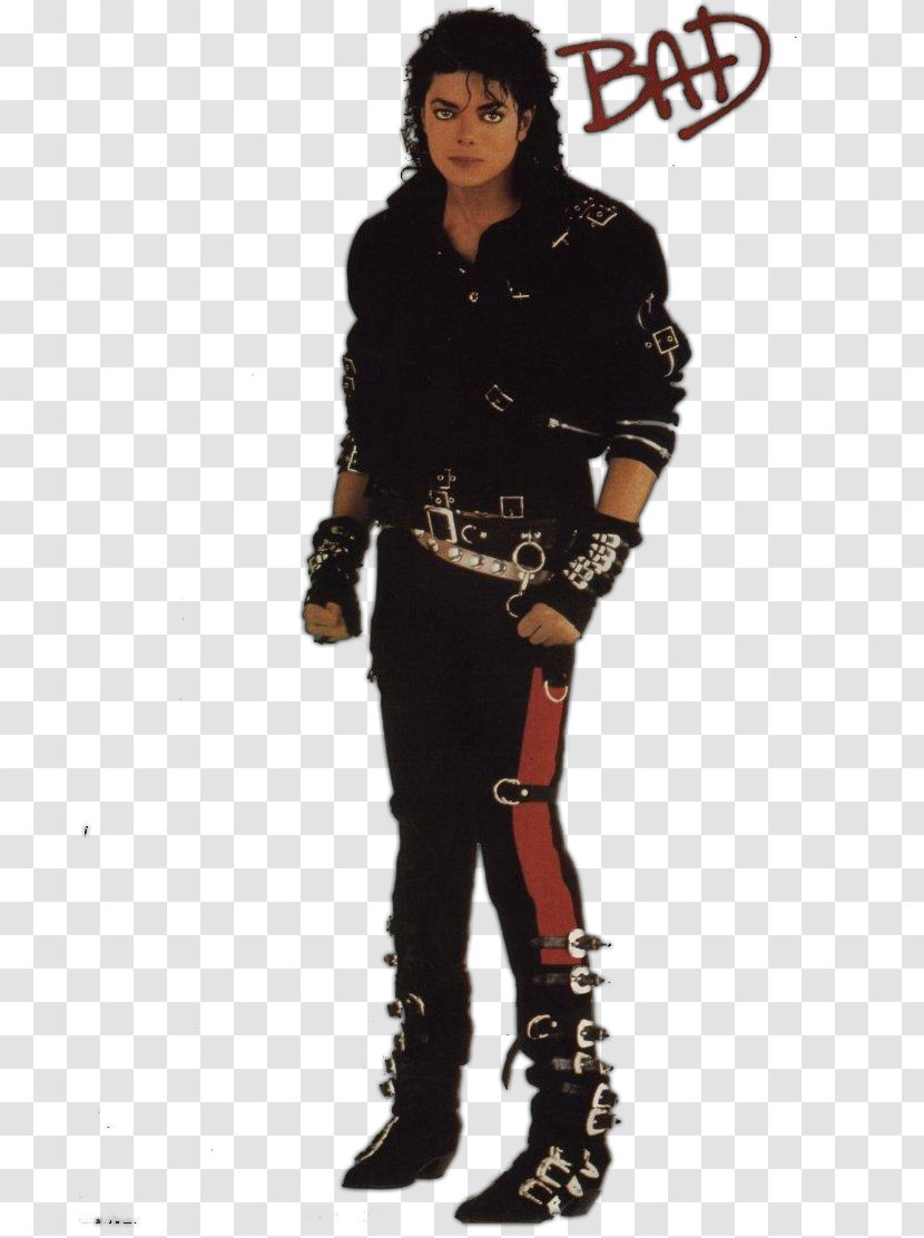 Michael Jackson Bad 25 Poster - Cartoon Transparent PNG