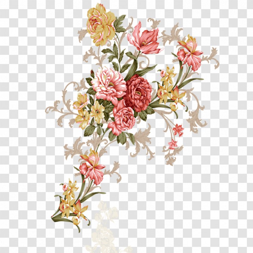 Floral Design Nosegay Cut Flowers - Petal - Bouquet Transparent PNG