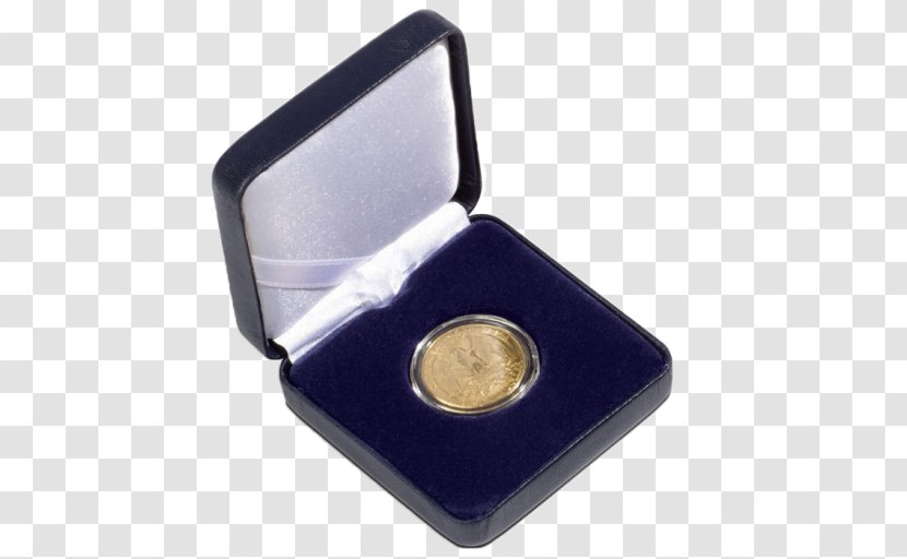 Euro Coins Museo Filatelico E Numismatico Case Blue - Metal Title Box Transparent PNG