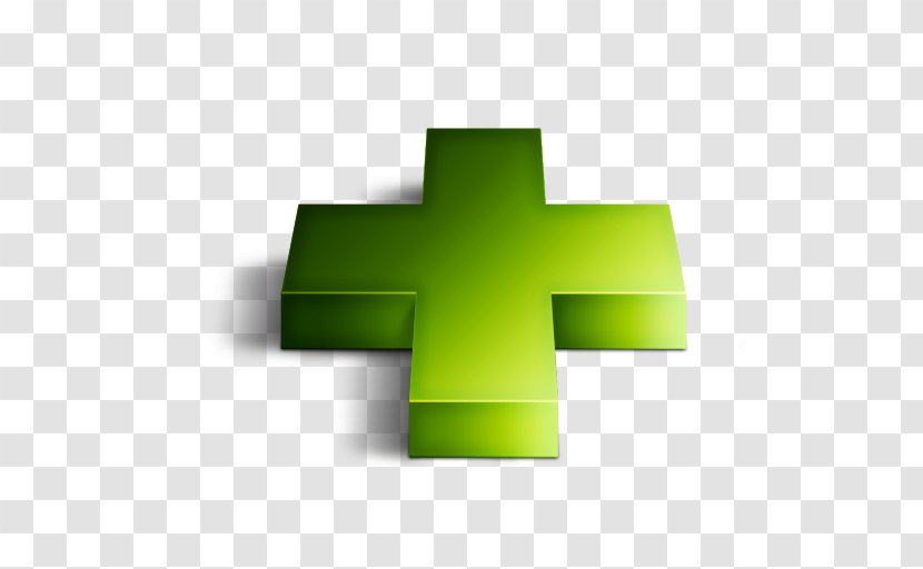 Apple Icon Image Format - Green - Plus Transparent PNG