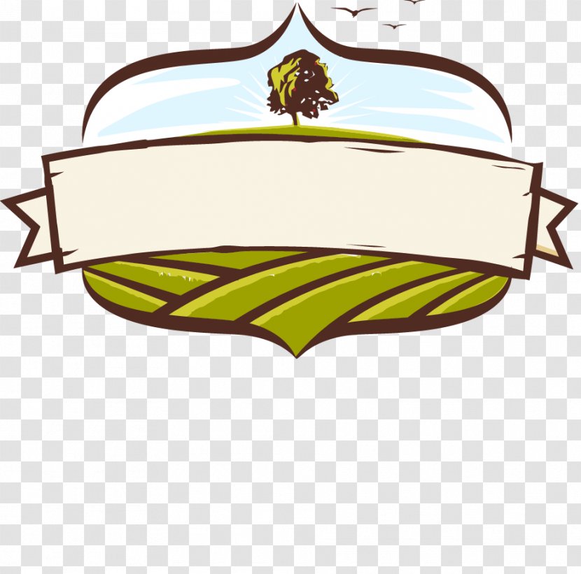 Organic Food Farming Illustration - Brand - Farm,farmland,field,icon,label Transparent PNG