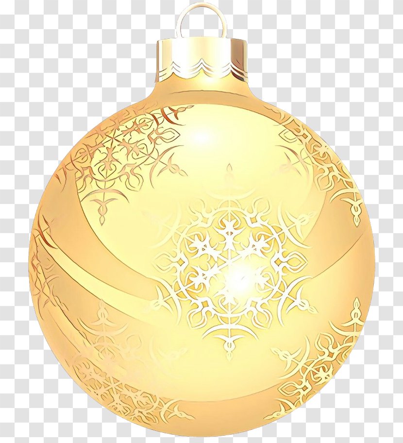 Christmas Ornament Day - Yellow Transparent PNG
