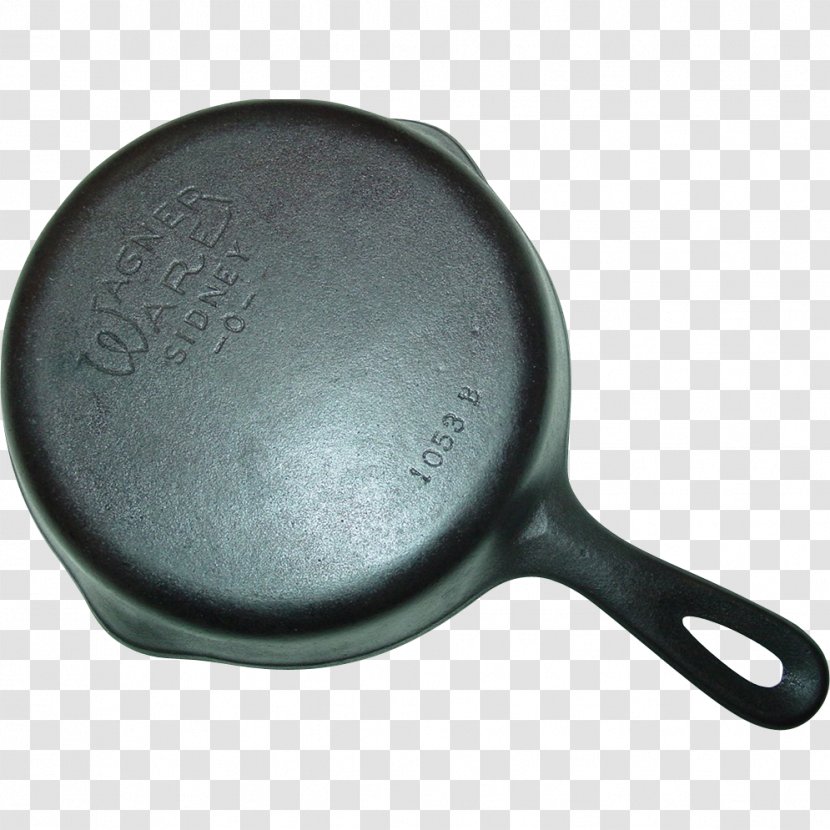 Sidney Frying Pan Cast-iron Cookware Wagner Manufacturing Company - Ring Ink Transparent PNG