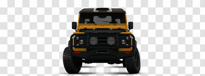 Tire Car Jeep Motor Vehicle Bumper - Model - Land Rover Series Transparent PNG