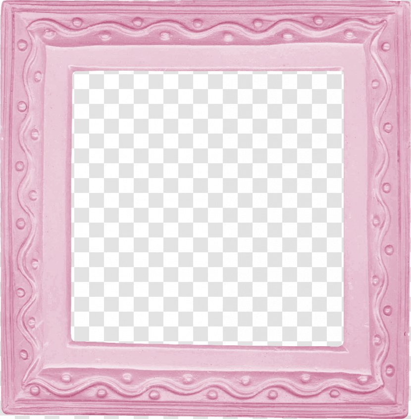 Pink Picture Frame - Visualization Transparent PNG