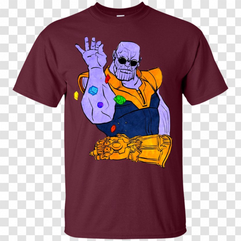 Thanos T-shirt Hoodie Drax The Destroyer Spider-Man - Sweater Transparent PNG