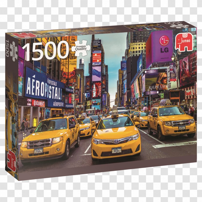 Jigsaw Puzzles Manhattan Puzz 3D Taxi - Automotive Design Transparent PNG