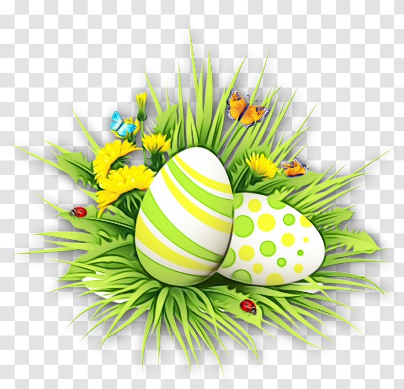 Easter Egg Background - Bunny - Garnish Transparent PNG