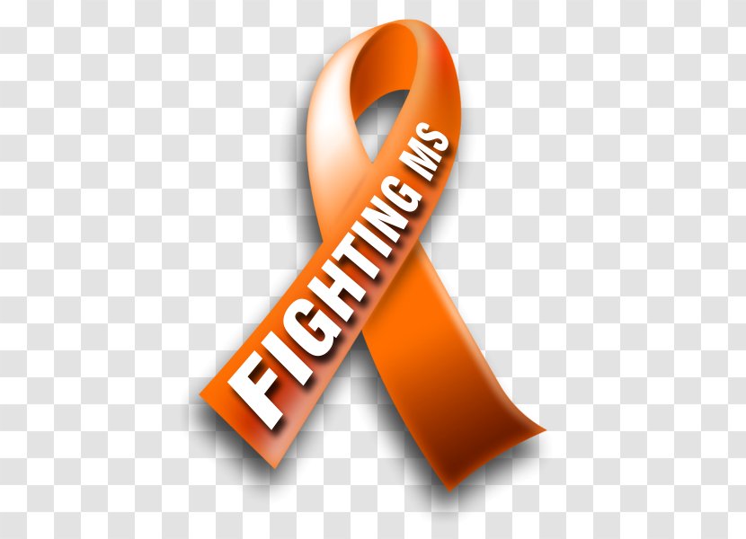 National Multiple Sclerosis Society MS Walk Awareness Ribbon Orange Transparent PNG