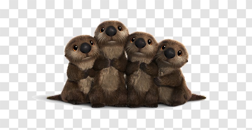 Kip: A Sea Otter Lion Pixar - Snout - Dory And Marlin Transparent PNG
