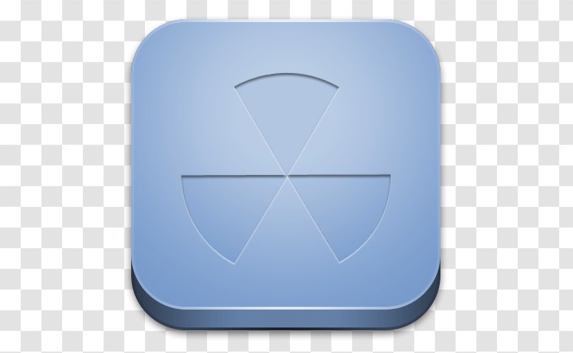 Bloc Toolbar Blue CleanMyMac - Burn Transparent PNG