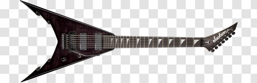 Electric Guitar Jackson King V Guitars Seven-string - Musician - Fingerboard Transparent PNG