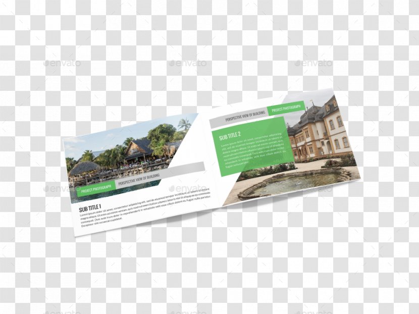 Brochure Real Estate Portfolio - Color - Pamphlet Transparent PNG