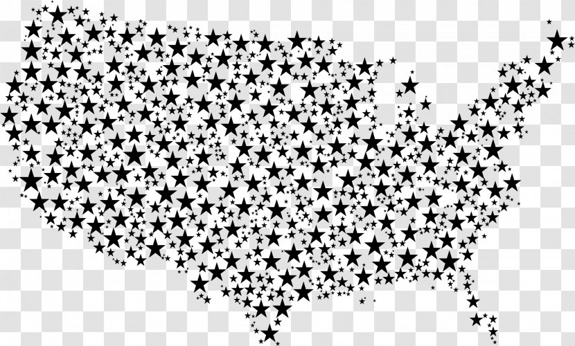 Flag Of The United States Map Star Chart Clip Art - Cartography Transparent PNG