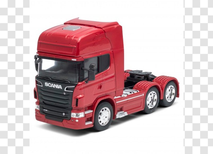 Scania AB Car Mack Trucks Tractor Unit - Diecast Toy Transparent PNG