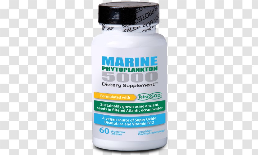 Dietary Supplement Phytoplankton Superoxide Dismutase Capsule - Plankton - Green Algae Transparent PNG