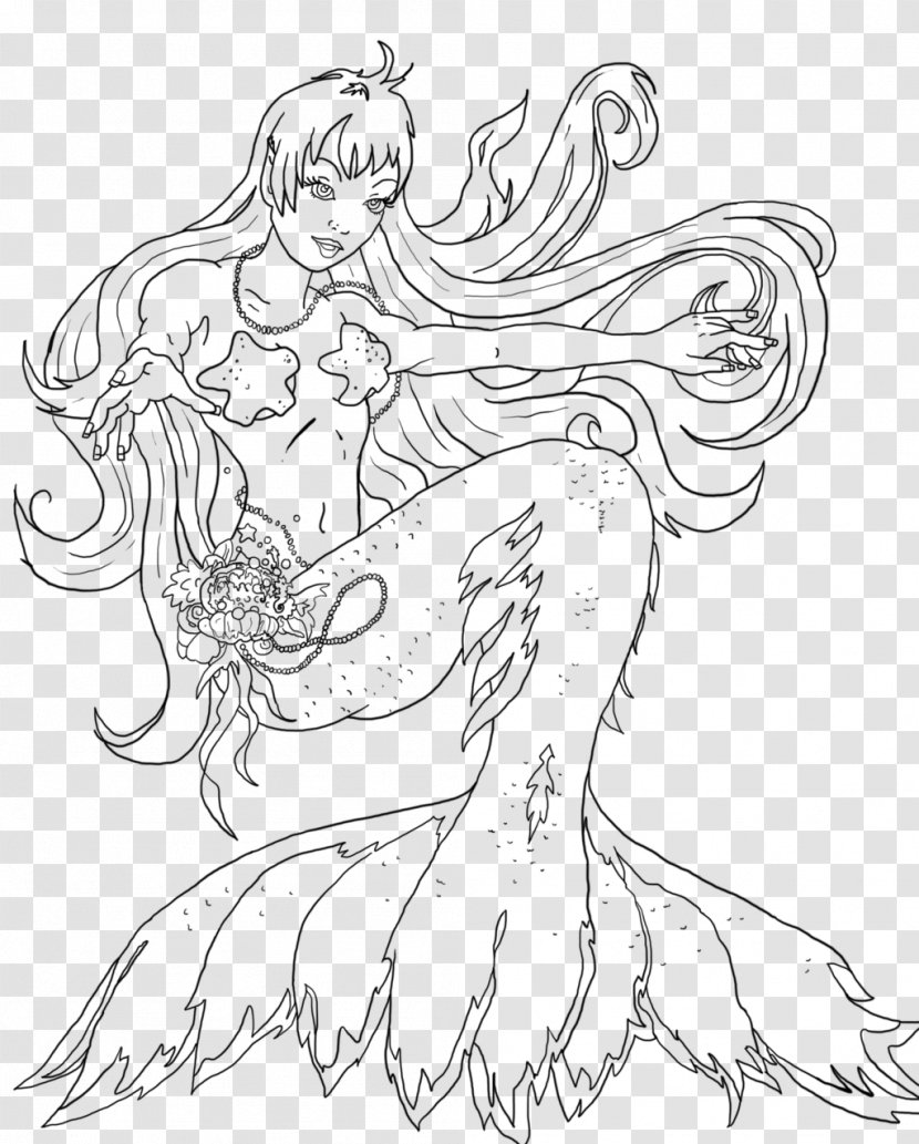 Line Art Ariel Drawing - Cartoon - Design Transparent PNG