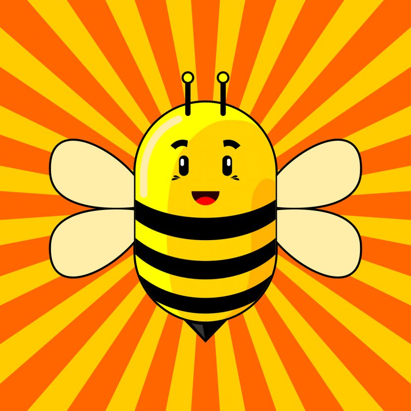 Honey Bee Insect Beehive Transparent PNG