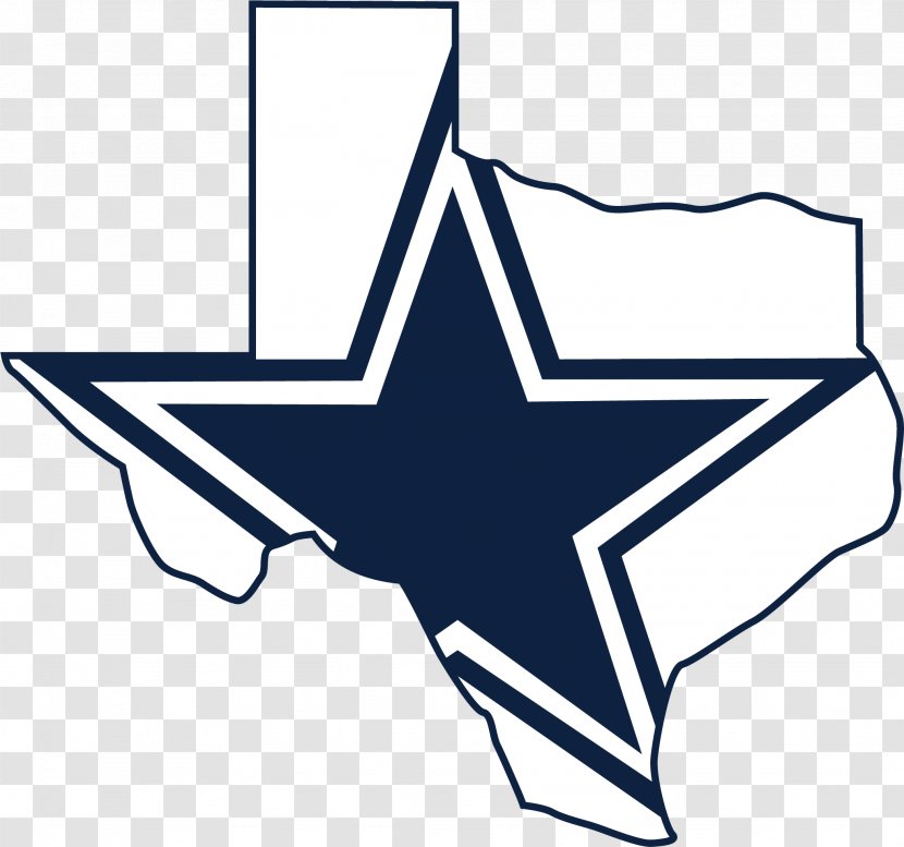 Dallas Cowboys NFL American Football San Francisco 49ers - Black And White Star Download Transparent PNG