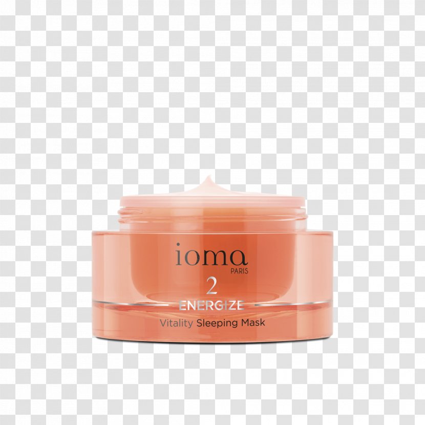 IOMA Facial Skin Care Face - Night - Sleeping Mask Transparent PNG