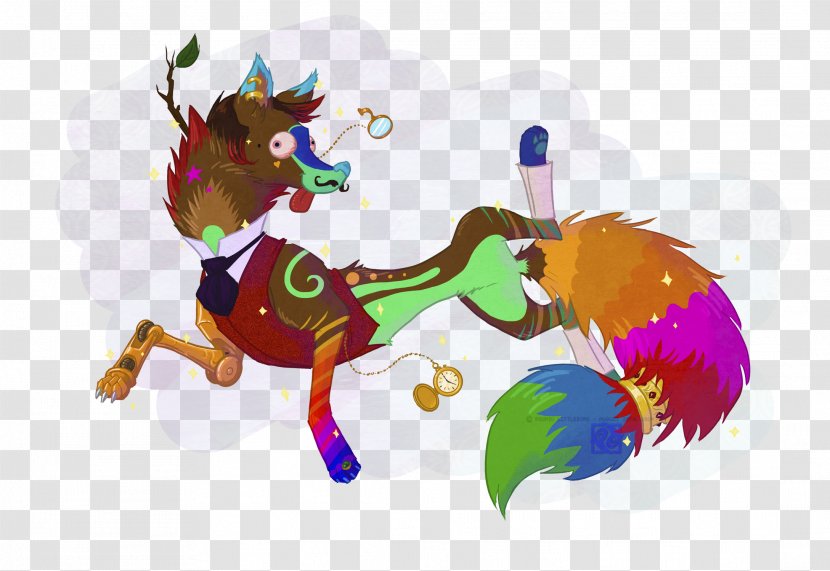 Horse Reindeer Cartoon Legendary Creature - Organism Transparent PNG