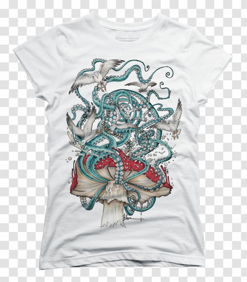 T-shirt Amanita Muscaria Agaric Mushroom Art - Clothing Transparent PNG