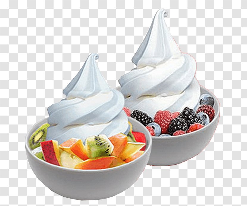 Frozen Yogurt Ice Cream Yoghurt Smoothie Transparent PNG