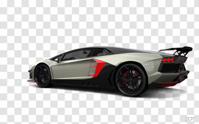 Car Cartoon - Physical Model - Lamborghini Gallardo Sesto Elemento Transparent PNG