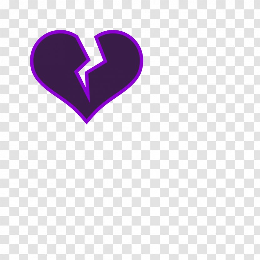 Logo Love Font - Heart - ROXO Transparent PNG