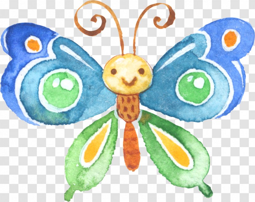 Butterfly Cartoon - Comics - Drawing Transparent PNG