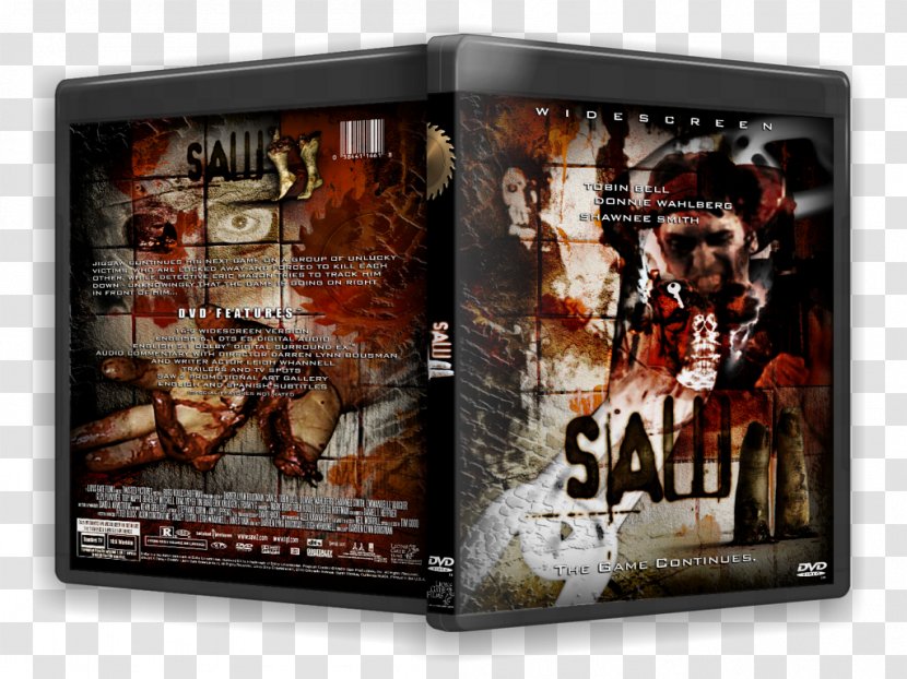 Saw III Poster DVD - Dvd - Chainsaw Horror Transparent PNG