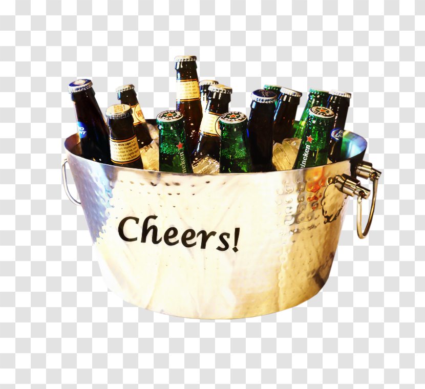 Fizzy Drinks Beer Champagne Wine - Bucket Transparent PNG