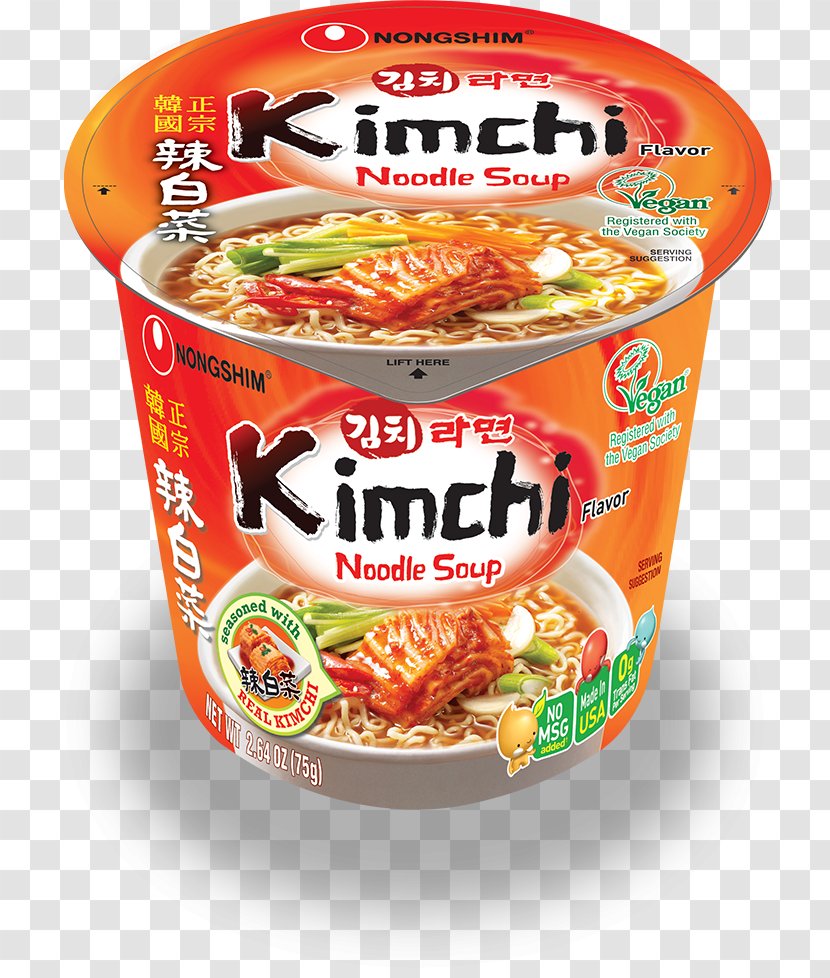 Instant Noodle Kimchi Bowl Kimchi-jjigae Yaki Udon Ramen - Dish - KIMCHI Transparent PNG