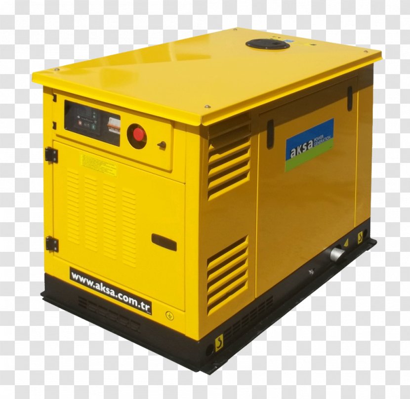 Diesel Generator Engine-generator AKSA Power Generation Electric Engine - Electronic Component - Guc Transparent PNG